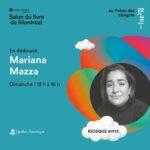 Mariana Mazza Instagram - Ce dimanche. Entre 13 et 16. Salon du livre. Je te dedicace mon livre pis celui des autres. Comme tu veux 🥷🏻 @quebecamerique