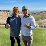 Mark Wahlberg Instagram – Nothing like a morning 🏌🏽‍♂️⛳️ session with my guy @markwahlberg followed by an afternoon round at the amazing @wynnlasvegas 🤙🏽