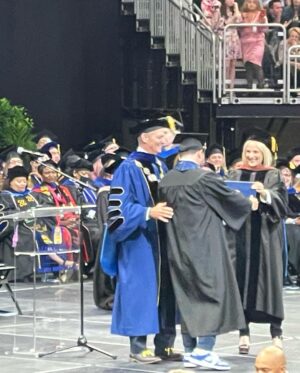 Marlee Matlin Instagram - Our son Brandon graduated with a Bachelors of Arts in Public Relations at Marquette University this morning! And I had the honor of receiving Doctor of Fine Arts! I delivered the commencement speech to the graduates in which made me so happy. @brandongrandalskii @marquetteuniversity #2023 CONGRATS to every graduate this year! #proudmomanddad @sarahgrandalski @tylergrandalski @isabelle.grandalski @liztannebaum @thewendyadams3 @charlotte.culpepper @kimberly_grandalski 🌟🌟💜💜