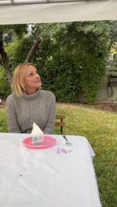 Marlee Matlin Instagram - We’ve been promoted to GRANDPARENTS! #kevinandmarleegrandparents #girl @sarahgrandalski @frankieturn2 🩷🩷🩷🩷🩷