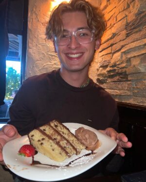 Marlee Matlin Instagram - It’s my son Tyler’s TWENTY FIRST birthday! Gosh! How time really flies! Tyler, you have been such a joy in my life the second you were born. Your wicked sense of humor is a PLUS. Your passion for so many things truly brings out the best of you. You are fierce, loyal, honest, authentic, funny, handsome, smart and talented in so many ways. Dad and I are very proud of you. Can’t wait to see what the future brings to you ( it already started anyway! ) Happy birthday Tyler and now you can get rid of all the ID’s you’ve been using to purchase liquor and use your actual license! I love you ZILLIONS times from the moon and back! @tylergrandalski 🎂🤟🏼🎂🤟🏼🎂🤟🏼 #7-18-02 #birthdayboy #legal #chicago #kevin #morepicturestocome❤️