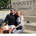 Marlee Matlin Instagram - Who would’ve thought I’d be attending another one of my childrens’ graduation - as commencement speaker! First for my son @tylergrandalski high school @grandartsvapa and now @brandongrandalskii from @marquetteu Go Golden Eagles! #bethedifference