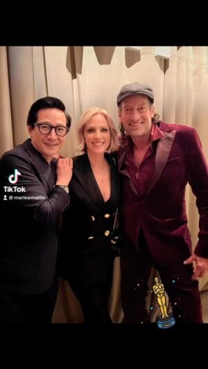 Marlee Matlin Instagram - @theacademy weekend was pure gold, seeing old friends and making new ones!