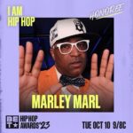 Marley Marl Instagram - The 2023 #hiphopawards, hosted by @fatjoe premiers tomorrow, October 10th at 9/8c on @bet you don’t want to miss it make sure you tune in. #hiphop #weworking #bet #betawards2017vip