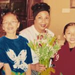 Marlon Jackson Instagram - Noah and Sophia gave Carol Tulips on her birthday Tuesday #bekind caroljackson