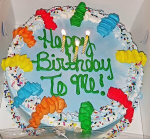 Marlon Jackson Instagram - I did not care to have a cake but the little ones insist.  Never send me to get my own Birthday cake. I enjoyed it !!!! Hard not to like.
#studypeace marlonjackson