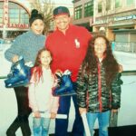 Marlon Jackson Instagram - Hanging out ice skating, a little family time. #bekind caroljackson #studypeace marlonjackson