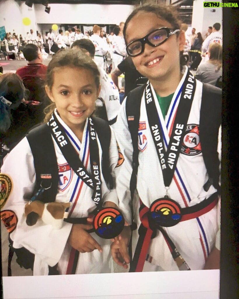 Marlon Jackson Instagram - Sophia & Noah took 2nd and 1st. Place in a Taekwondo Tournament in Panama City FL. #studypeace marlon jackson #bekind carol jackson
