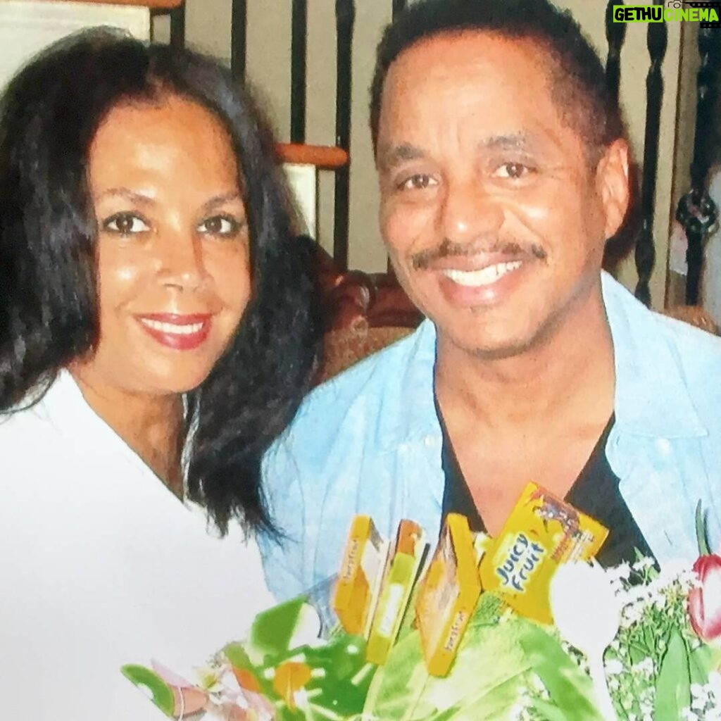 Marlon Jackson Instagram - Carol and I on our 41 anniversary. It started out interesting, we caught an early movie, the fire alarm went off, it was false, but there was a 2 hour delay. We could not wait we have little ones to pick up fromr school. When we went to pick up the little ones from school they were in the middle of a fire drill,. We grab them once it was over and all headed out to dinner. It was a lovely night especially when you spend it with your love. Happy 41 Anniversary Ba,, we met when we were kids I was 12 and they said it would not last. Love you Ba.