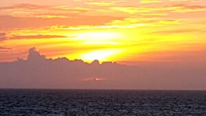 Marlon Jackson Instagram - The sunset in the Bahamas from our balcony. 
#studypeace marlon jackson 
#bekind carol jackson