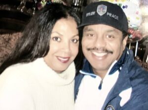 Marlon Jackson Instagram - Carol and I #chillin #bekind carol jackson #studypeace marlon jackson