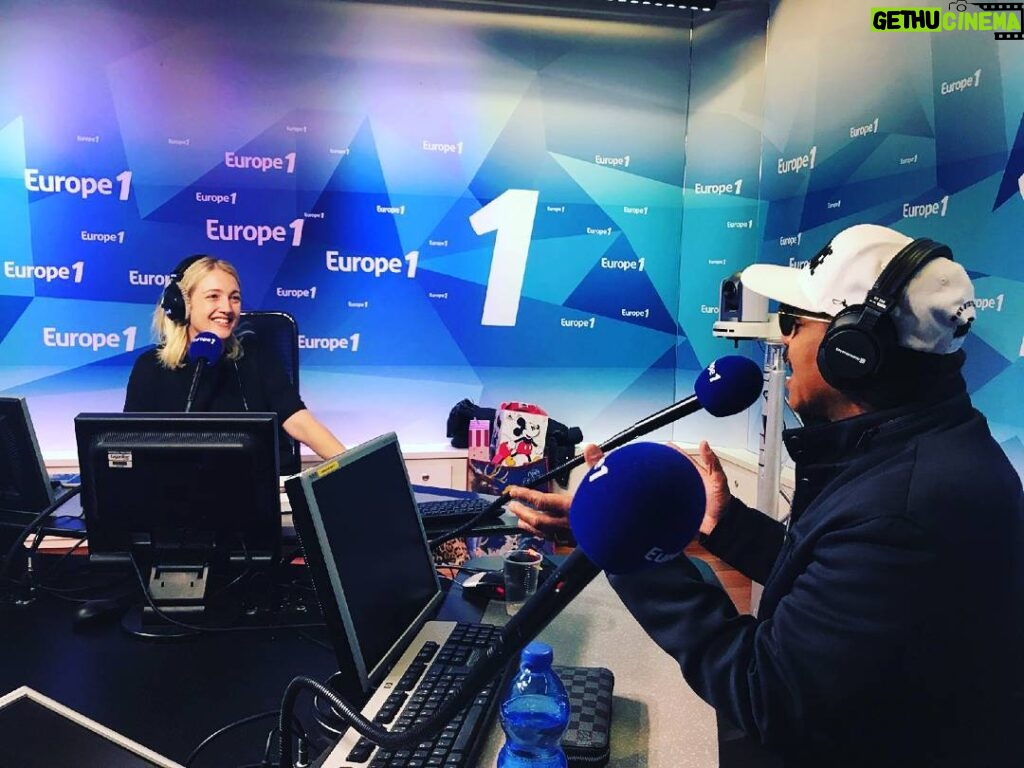 Marlon Jackson Instagram - Me being interviewed at Europe 1 radio paris #bekind carol jackson #studypeace marlon jackson