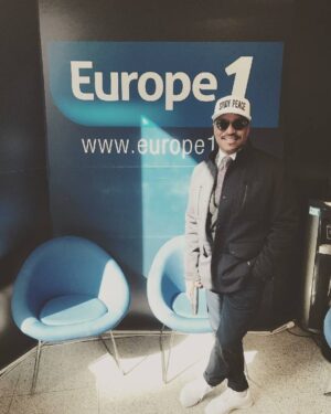 Marlon Jackson Instagram - Me at Europe 1 radio station in Paris
#bekind #studypeace marlon jackson