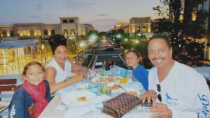 Marlon Jackson Instagram - Carol and I having lunch with the kids.
#bekind carol jackson #studypeace marlon jackson