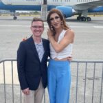 Marti Gould Cummings Instagram - Honored to have been a invited alongside LGBTQ leaders from NYC to greet @vp to the city! Had the hottest date @justjohnrobbie and the perfect way to close out #pridemonth