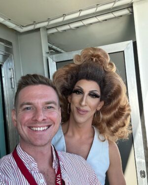 Marti Gould Cummings Instagram - Venice was top tier! Getting to travel the world performing and getting to bring my love along for the ride… ⭐️ ⭐️⭐️⭐️⭐️

Slide 2 Hair: @kevinthomasg 
Slide 3 Hair: @forgotslocks