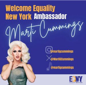 Marti Gould Cummings Instagram - When I ran for office I said the work doesn't end after the election. I'm honored to join the staff at @equalitynewyork alongside my @_deshawncj - our new jobs are to recruit & engage community members as we work w our state legislatures to pass pro lgbtq legislation