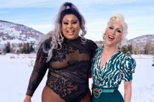 Marti Gould Cummings Instagram - Thanks a wrap on @brandstorytelling.tv at @sundanceorg for @queenofnyfilm 

Thank you @traverse32 @got2busa @emmafidel @peachez.nyc @cnicco @brendangaul & my love J

I hope this film inspires people to learn about & get involved in local politics, to take action, to demand change, and to be unapologetically queer