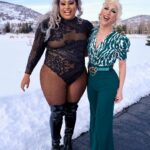 Marti Gould Cummings Instagram - Coming in HOT in chilly Park City ❄️🥵 Thank you to everyone who joined us for our @queenofnyfilm screening at Brand Storytelling yesterday. It's such a joy to share our film here in Park City with @got2busa ! Park City, Utah