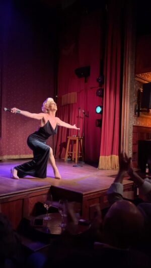 Marti Gould Cummings Instagram - Nothing makes me feel more at home than the stage. My anxieties fade away & it's just me & the audience. Thank you @pjadz for having me at @slipperroomny 

Love this @barbrastreisand song & you can see it Sept 29 & 30th at @joespub

Piano: @mrbencaplan 
Video: @cteendryer