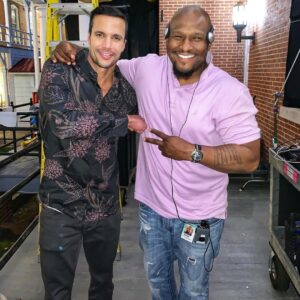 Matt Cedeño Instagram - Was a blast choppin’ it up with director @samaddavis on #ambitions. Catch season 1 now airing on @starz !