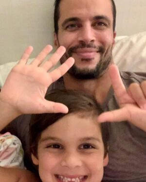 Matt Cedeño Instagram - My special little guy not so little anymore 😩...big and Golden number 7 today!!💥 Happy Birthday #jcruz, I crazy love you
