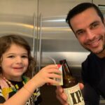 Matt Cedeño Instagram - First NYE in 19😳 that I didn’t ring in with @ericalcedeno who was tag teamin me at the hospital but at least I had a mini version of her as back up this year!😂❤️ #mygirl #2022