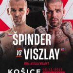 Matyas Viszlay Instagram - 🚨 ŠPINDER vs VISZLAY 🚨 Miláčik domácich tribún 🏟️ prichádza do Steel Arény.🔥 Košický rodák Matyas VISZLAY ☠️ po skúsenostiach v organizáciách ako KSW, East PRO Fight a Oktagon si odbije svoju premiéru na domácej pôde v RFA.🚨 Nebezpečný košický zápasník 💣 má v pláne odčiniť poslednú a zároveň jedinú prehru svojej profesionálnej kariéry s Václavom Mikuláškom.🤔 V ceste mu bude stáť nevyspytateľný Tomáš “Dedoles” ŠPINDER.😳🙏🏻 Bojovník bratislavského @ofa_ba má na svojom konte bilanciu 1/1, keď v prvom zápase pro kariéry najprv podľahol Jovanovi Zdelarovi a následne nedal šancu Karolovi Bromblíkovi. Prekvapí @tomasspinder metropolu východu 🤯 alebo @_matyas_viszlay_ potvrdí jasnú roku faborita?😎🤔 👉🏻Dozvieš sa už 2.12. na RFA 14 v Steel Aréne.🏟️ 🔖 @ticketportalsk @predpredaj.sk