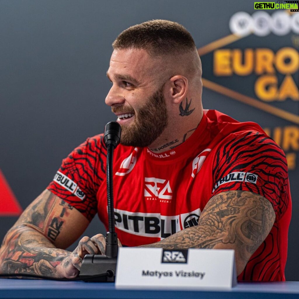 Matyas Viszlay Instagram - O 2 týždne RFA 14 Steel Arena Košice 2.12 2023 sa vidíme 💪 Only Win ❗️ Košice - Staré Mesto, Košice