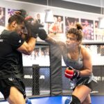 Mayra Bueno Silva Instagram - Obrigada time 🙏 Sparring day 🫶🏻 American Top Team