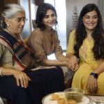 Meenal Sahu Instagram - Working stills from the sets of Happy family conditions apply❤️ @primevideoin @hatsoffproduction Hello there @raunaqkamdar @sanahkapur15 @ratnapathakshah @ayesha.jhulka @ahaansaboo #myfavorite #inthemoment #shootlife #happyfamilyconditionsapply #primevideo Mumbai, Maharashtra