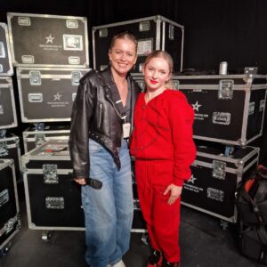 Meesha Garbett Instagram - #sonice to meet the gorgeous  @tashaghouri #loveisland ❤️ @moveitshow 

Had amazing weekend, Teaching 167 amazing children, Backstage talks, Fan Signing, Discussions, VIP Meet and Greet and of course Performing with @hipa_studios on main stage.
#moveit #redberetgirl #meeshagarbett #jordan4 #namedcollective
