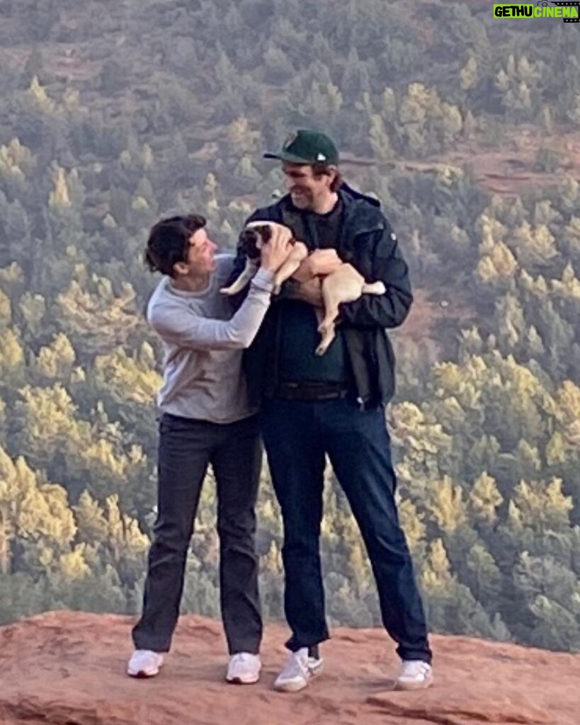 Megan Ganz Instagram - Gorgeous views in every direction and I just wanna stare at their faces. 🥰 Devil's Bridge, Sedona, AZ