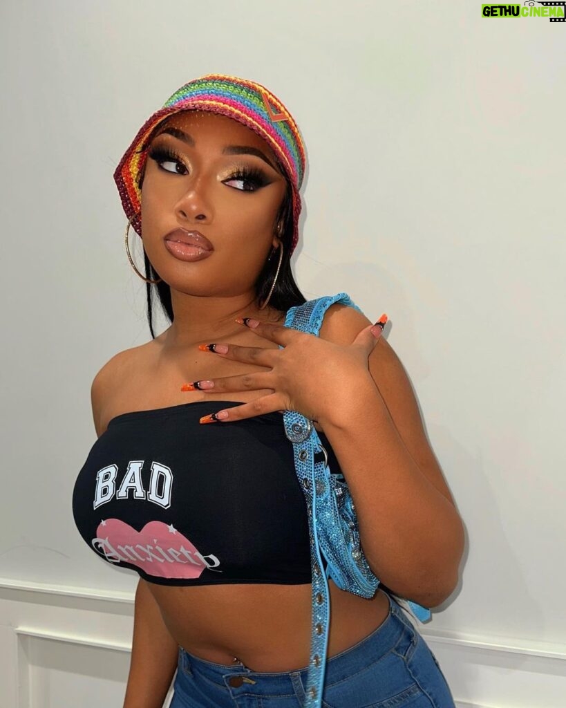 Megan Thee Stallion Instagram - New merch on my site 🔥 everything is so cute I can’t wait too take pictures In everything 😭 link in my bio