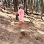 Megha Thomas Instagram - A pine in a forest. 📸- @ronaldrockey #wagamon #pineforest #wonderland #traveller #forest #wonderlust #colours #nocolours Wagamon