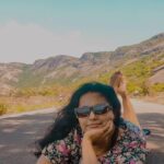Megha Thomas Instagram - And I am feeling good. ✨ PC - @azra_anjum_cm #suddenplans #bestplan #kumily #to #wholeworld #living #in #scenary #roadtrip #onroad #scenary Uttamapalaiyam, Tamil Nadu, India