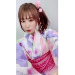 Megu Sakuragawa Instagram - 「ポニーテール×浴衣」いかがですか？ 今年の夏はお仕事で可愛い浴衣を沢山着させていただけてありがたいです！