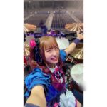 Megu Sakuragawa Instagram - #バンドリ10thライブ DAY1 : Roselia #ゾンネンシャイン 有明アリーナとドラムとあこです😈