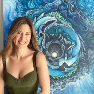 Melis Babadağ Instagram - 💙 90x110 Akrilik
Detaylar ➡️ @melisbabadag.painted