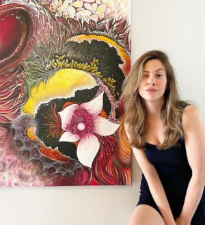 Melis Babadağ Instagram - 🌺 120x110 Akrilik
Detaylar ➡️ @melisbabadag.painted