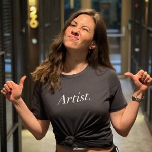 Melis Babadağ Instagram - #artist @melisbabadag.painted