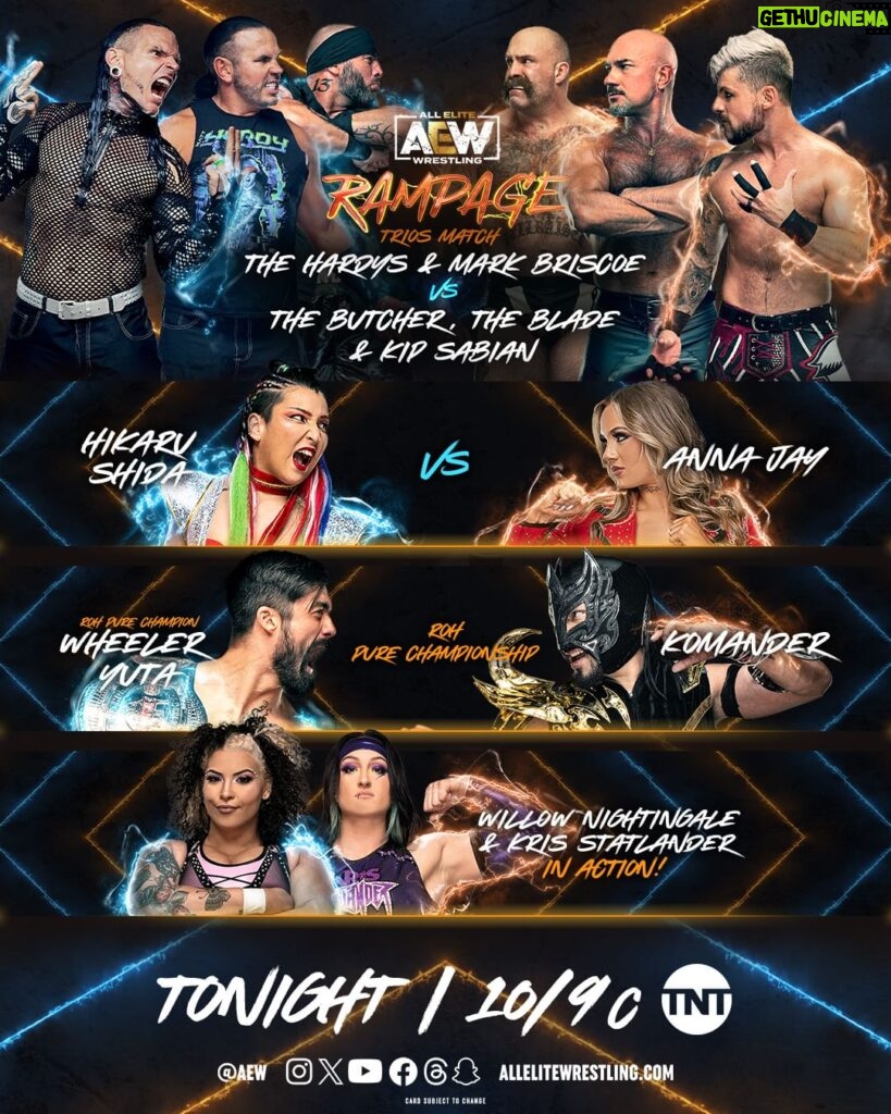 Melissa Cervantes Instagram - Are you ready for this? Don't miss tonights #AEWRampage TONIGHT | 10pm ET / 9pm CT | TNT #aew
