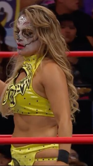 Melissa Cervantes Instagram - @thunderrosa22 returned to action during #AEWCollision Holiday Bash!