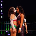 Melissa Cervantes Instagram - Respect for this woman @serenadeeb and I wish could share the ring one more time with you ❤️ #professor #womenswrestling #laneramera #patienlywaiting