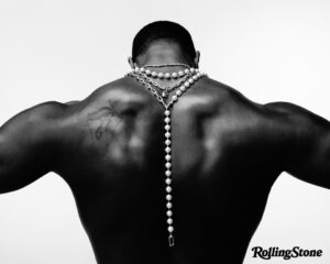 Michael B. Jordan Instagram - Creating a chapter in Adonis’  journey has helped me realize the strength in myself and being a master of my own universe. Exploring all the characters narratives and how they navigate the different parts of themselves made me more aware of the different personalities that live inside my soul. Thank you to Adrienne for capturing these dimensions and thank you to Rolling Stones for allowing me to share my story. 

@Rollingstone 
Photographer @adrienneraquel x @sn37agency
Writer @carvell_wallace
Creative Director @Joe_Hutchinson
Director of Photography & Deputy Creative Director @Emma.V.Reeves 
Fashion Direction @Thealexbadia
Deputy Photo Director @slecca
Senior Visuals Editor @photoeditorjoe
Head of Video @kimberlyaleah
Video Producer @ilanawoldenberg
Video DP @helkifrantzen
Director of Social Media @waiss_aramesh
Market Editor @luiscampuzano
Producer@petty_cash_production
ProductionDesigner @paidfollower001
Face & Chest Sculpture and Body paint by @hollysilius for @studio.silius 
MBJ Creative Director @leovolcy
Styling @jasonbolden
Tailor @erinleighcastle
Barber @jove14
 
Grooming @tashareikobrown at @thewallgroup  Lighting Director @lens_face
Photography Assistance @lance.i
Digital Technician @stowe_richards
Set Dresser @_nicogeyer
Hair Assistant @alexhenrichs Stylist Assistance @johnmumblo