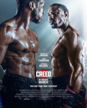 Michael B. Jordan Instagram - Adonis & Dame face off in #Creed3 🥊 In theaters 3/3/23.