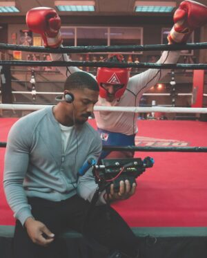 Michael B. Jordan Instagram - Excited to be featured on @moviemakermag. Outside of IMAX cameras, my team came through with some custom stealth buildouts, like this “Fighter Mode” RED V-Raptor with Panavision VL spherical lenses. I know that don’t mean nothing to y’all but I had to geek out for a second. 😂🤓 I can’t wait for y’all to see! Much love to @kramorg and @heathcote_mike 🤟🏾 3|3|23