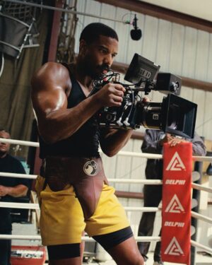 Michael B. Jordan Instagram - Excited to be featured on @moviemakermag. Outside of IMAX cameras, my team came through with some custom stealth buildouts, like this “Fighter Mode” RED V-Raptor with Panavision VL spherical lenses. I know that don’t mean nothing to y’all but I had to geek out for a second. 😂🤓 I can’t wait for y’all to see! Much love to @kramorg and @heathcote_mike 🤟🏾 3|3|23