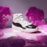 Michael Jordan Instagram - Air Jordan 11 ‘Neapolitan’. Designed for women and girls, the timeless silhouette gets a dreamy new look with pops of Atmosphere Pink and Velvet Brown. Link in bio to get notified.