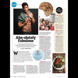 Michael Mealor Instagram - Thanks to @cbswatch for the feature in this months “Play Fit Club” section!